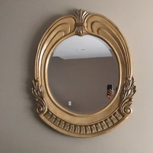 A RUSTIC MIRROR!! Bare heart piece
